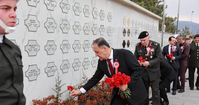 Çanakkale Şehitleri anıldı