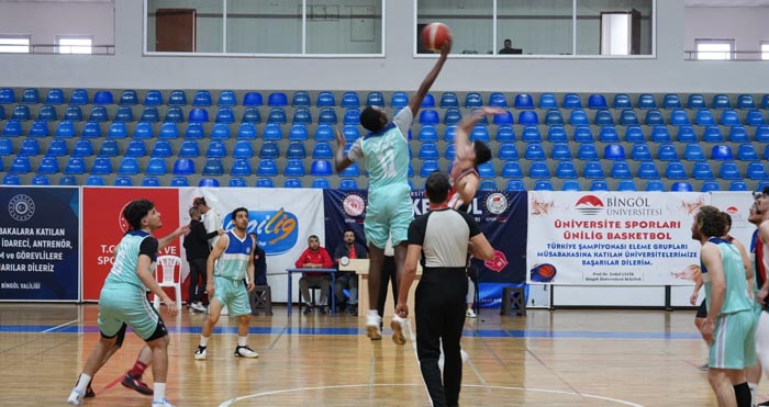 Ünilig Erkekler Basketbol Eleme Grupları Bingöl’de Başladı 