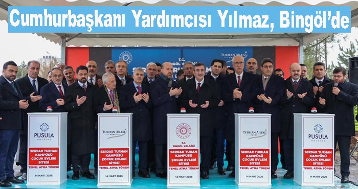 Cevdet Yılmaz baba ocağı Bingöl’de, açılış ve temel atma törenlerine katıldı