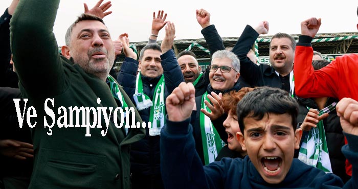 Şampiyon 12 Bingölspor 2. Lig'e yükseldi