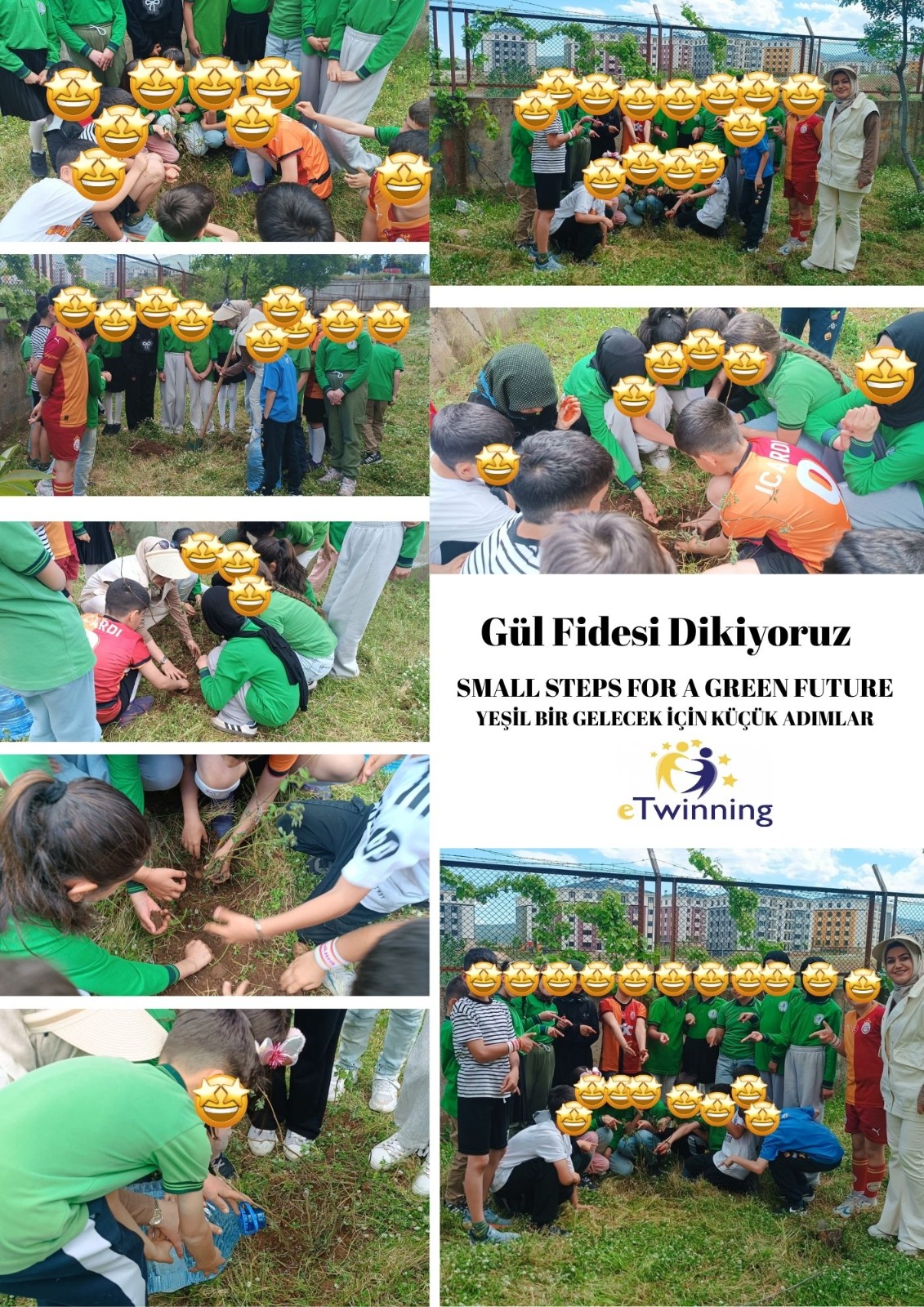 Minik Eller Doğaya Nefes Oldu: Öğrencilerden Örnek Çevre Etkinliği