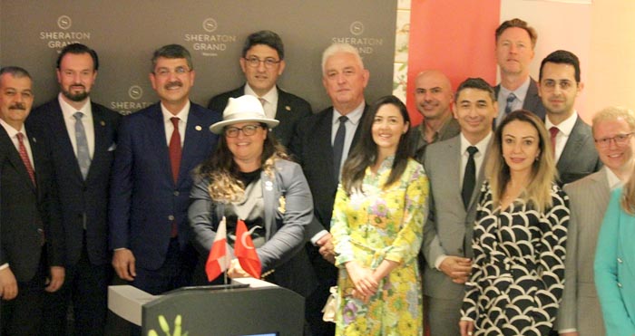 Milletvekili Korkutata, Varşova'da Polonya Ticaret Heyeti Buluşması'na katıldı