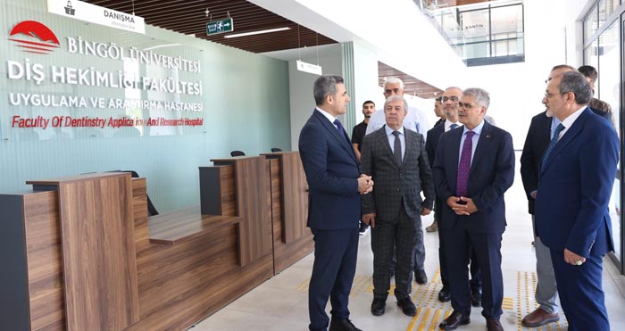Vali Çelik'ten Bingöl Üniversitesinde yürütülen çalışmaları inceledi