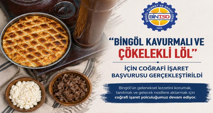 Kavurmalı ve çökelekli löl için coğrafi işaret başvurusu