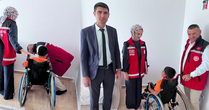Tüm Engelliler Derneği'nden 14 ihtiyaç sahibine tekerlekli sandalye desteği