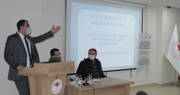 Sütün bereketiyle kırsal kalkınma toplantısı